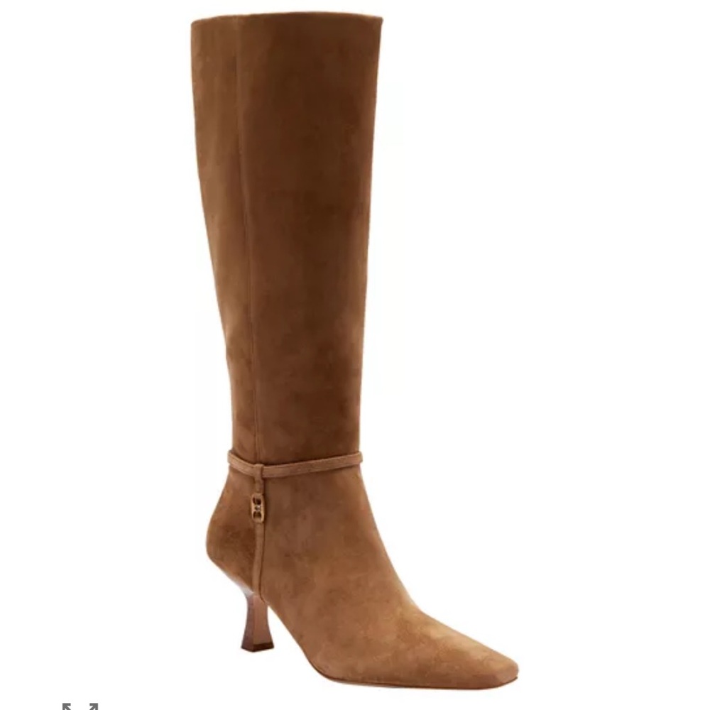 Elegant Coach Raquel Tall Leather Boots Sz 6.5 New